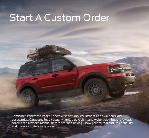Start a custom order | Jordan Ford in San Antonio TX