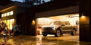 2022 Ford F-150 Lightning Charging