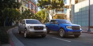 Gray and Blue 2023 Ford Maverick Models San Antonio, TX