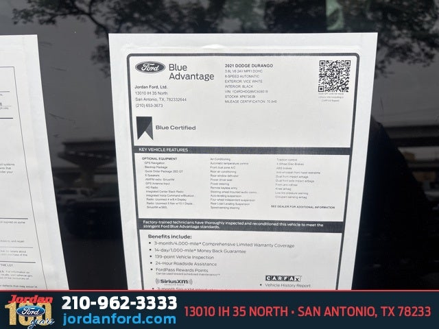 2021 Dodge Durango GT