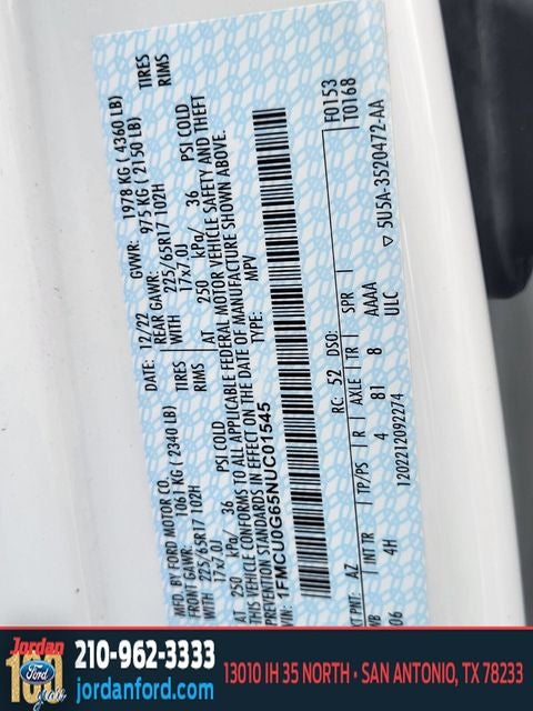 2022 Ford Escape SE
