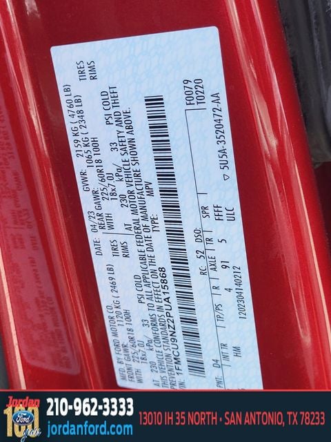 2023 Ford Escape Hybrid ST-Line Select