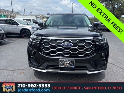 2025 Ford Explorer Platinum