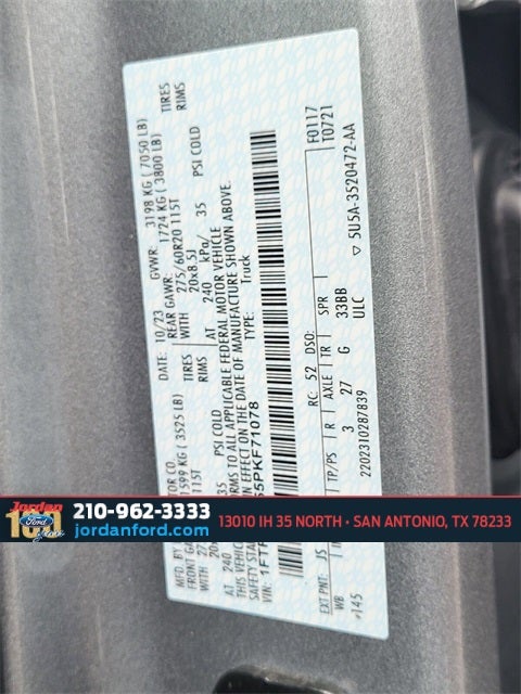 2023 Ford F-150 Lariat