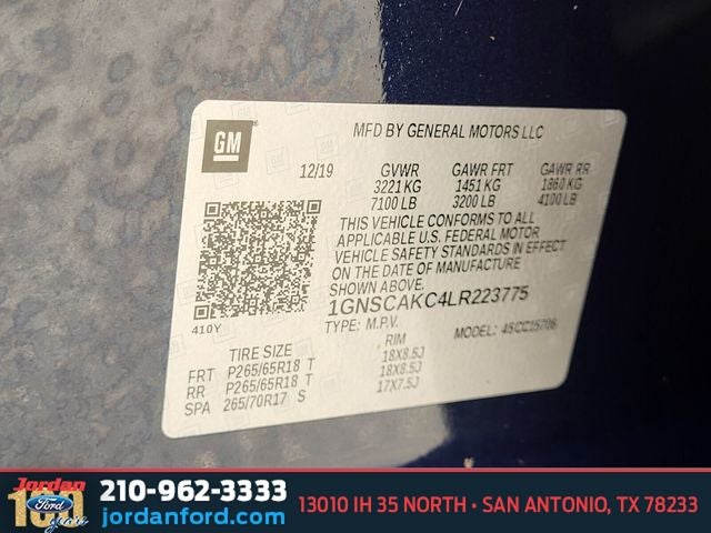 2020 Chevrolet Tahoe LS