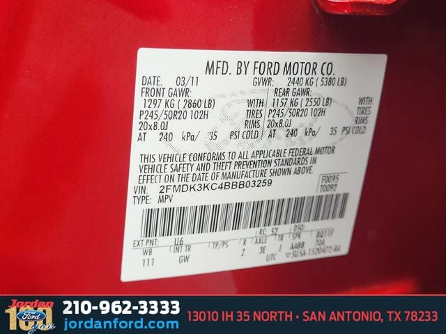 2011 Ford Edge Limited