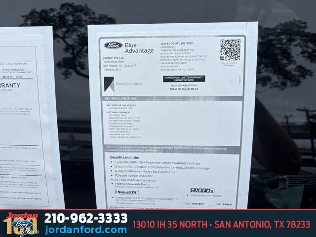 2023 Ford Edge ST Line