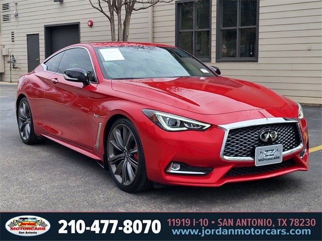 2019 INFINITI Q60 Red Sport 400