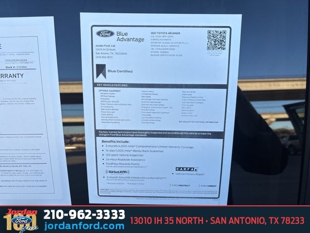 2023 Toyota 4Runner TRD Off-Road Premium