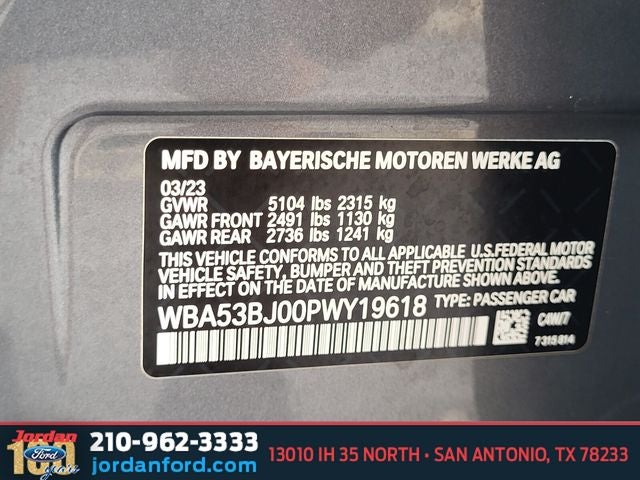 2023 BMW 5 Series 540i