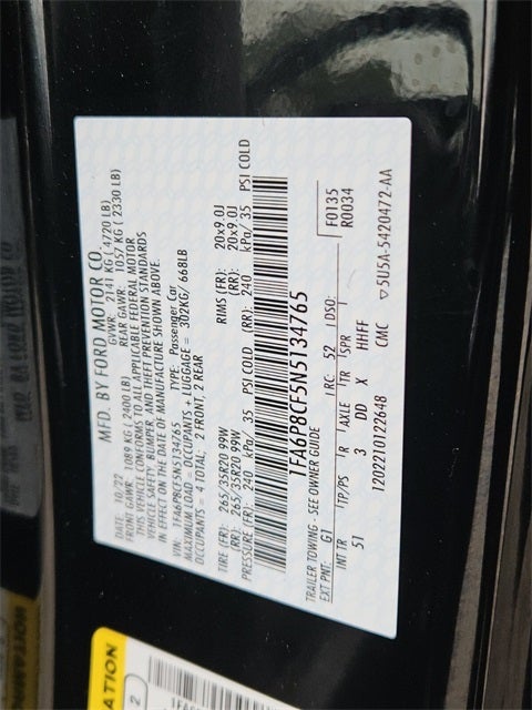 2022 Ford Mustang GT Premium