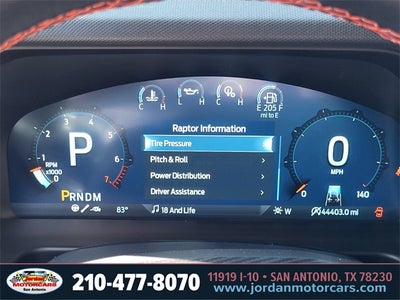 2022 Ford Bronco Raptor Lux Package