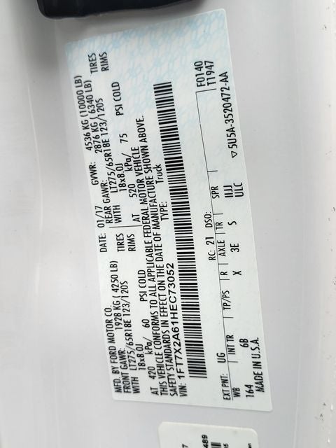 2017 Ford F-250SD Lariat