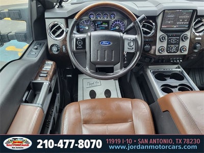 2015 Ford F-350SD Platinum DRW