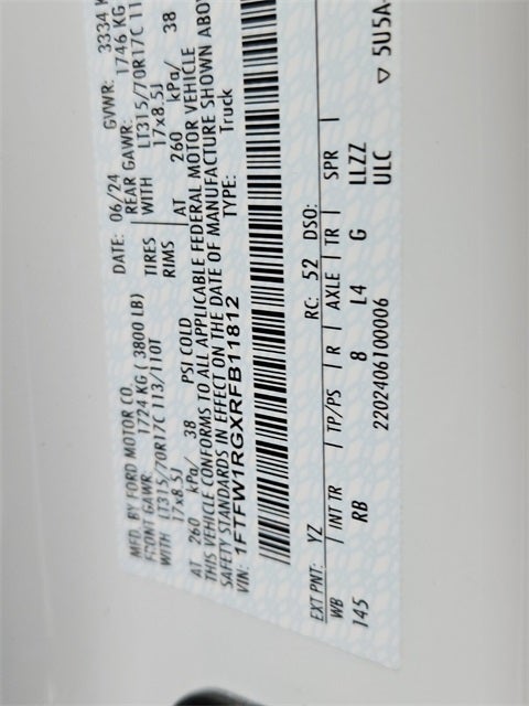 2024 Ford F-150 Raptor 4x4 SuperCrew