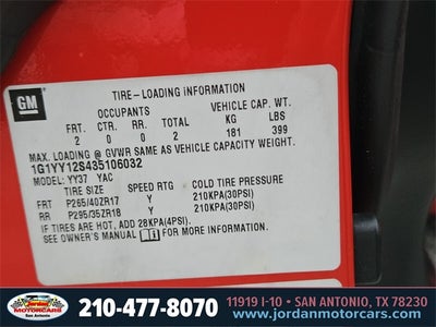 2003 Chevrolet Corvette Z06 Hardtop