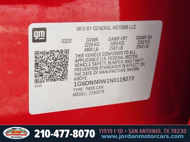 2022 Cadillac CT5 Premium Luxury