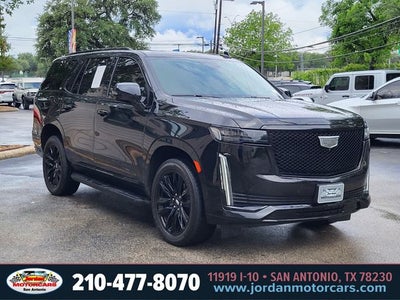 2021 Cadillac Escalade Sport 4WD Rear Entertainment