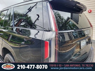 2021 Cadillac Escalade Sport 4WD Rear Entertainment