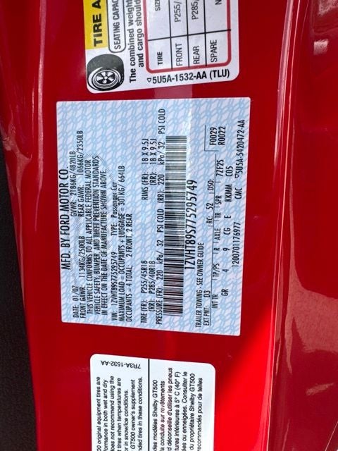 2007 Ford Mustang Shelby GT500