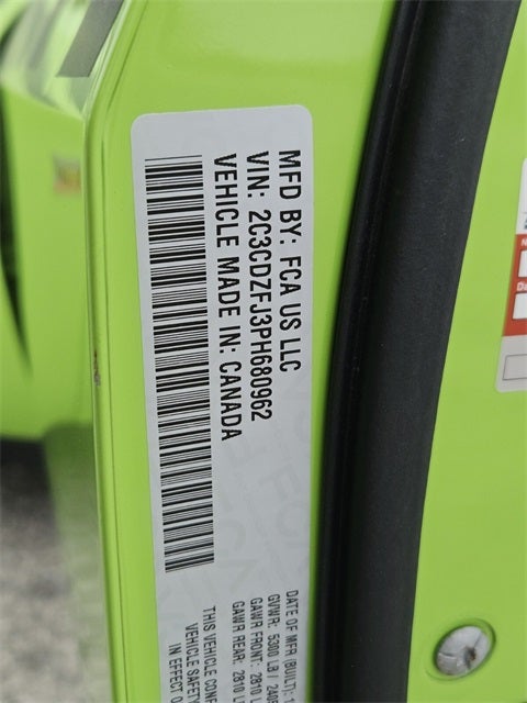 2023 Dodge Challenger R/T Scat Pack Widebody