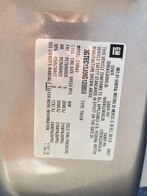 2008 GMC Sierra 1500 SLT CrewCab