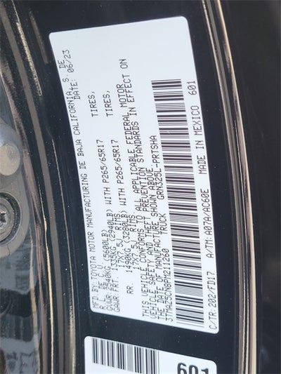 2023 Toyota Tacoma TRD Sport V6