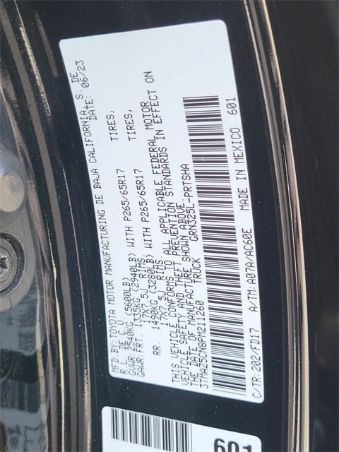 2023 Toyota Tacoma TRD Sport V6