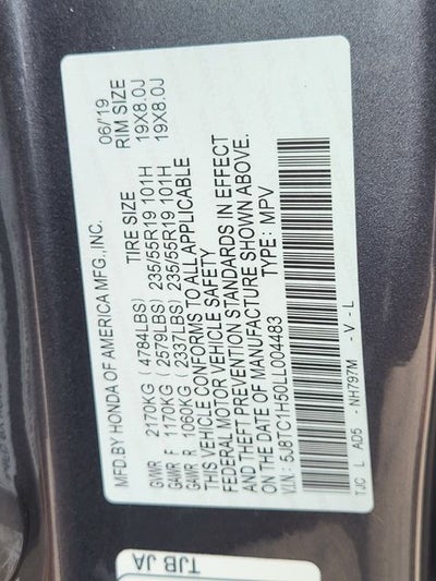 2020 Acura RDX Technology Package