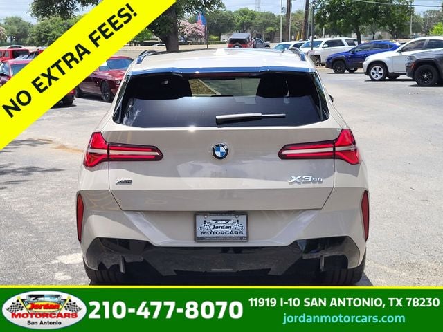 2025 BMW X3 30 xDrive MSport