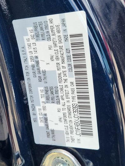 2018 FIAT 124 Spider Lusso Red Top Edition