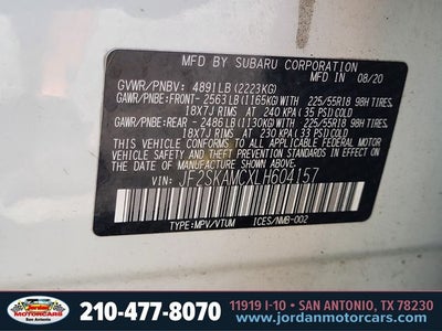 2020 Subaru Forester Sport