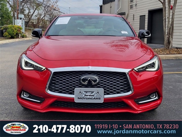 2019 INFINITI Q60 Red Sport 400