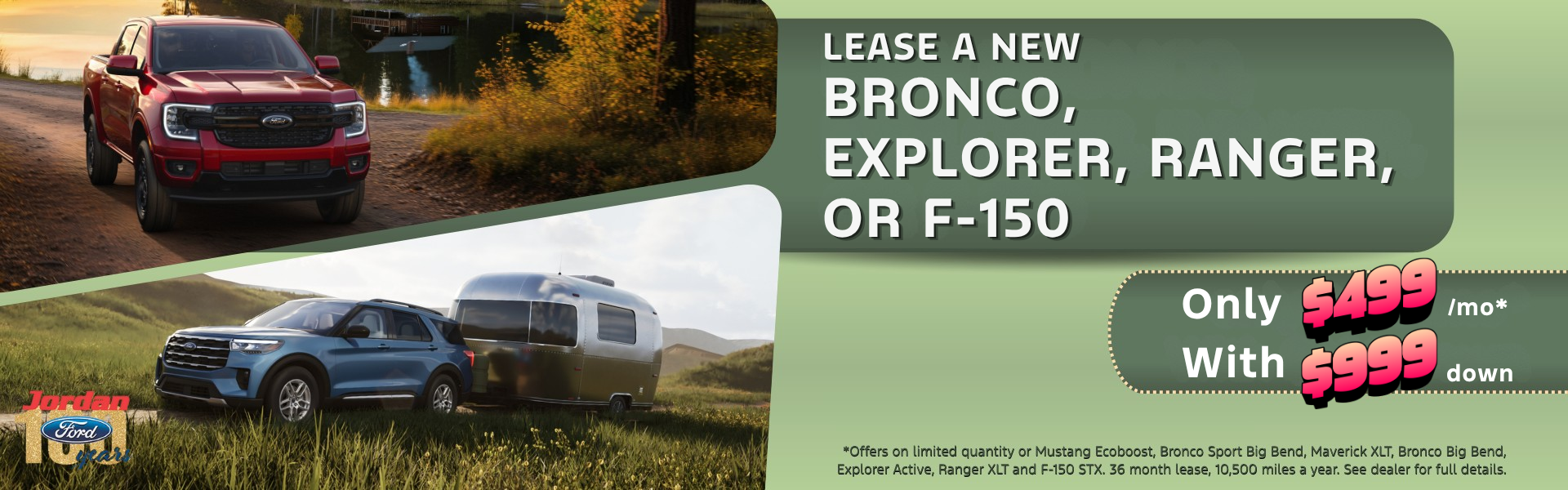 New Fords for $499 with only $999 down