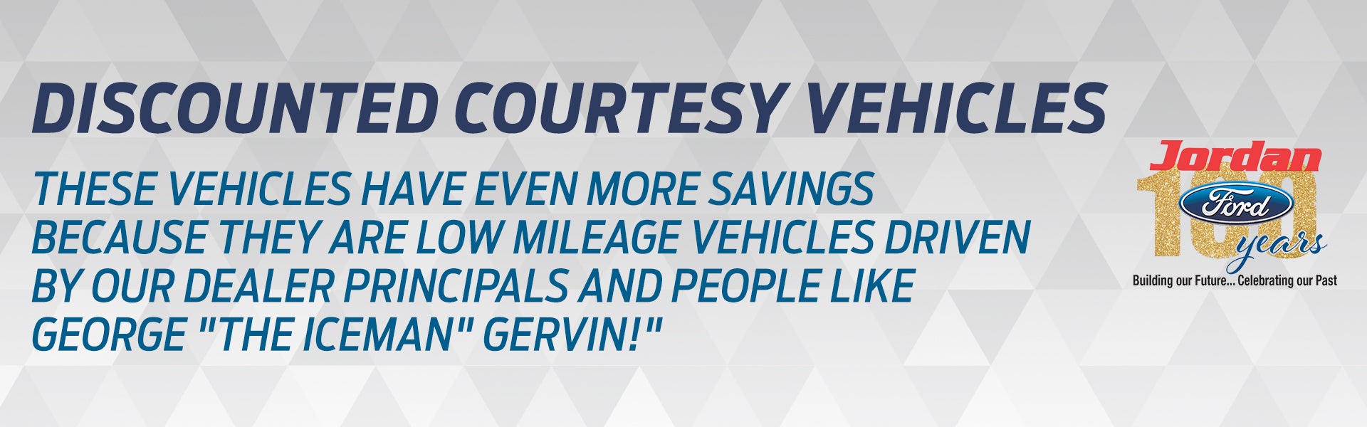 Jordan Ford in #CITY TX Discounted Courtesy Vehicles