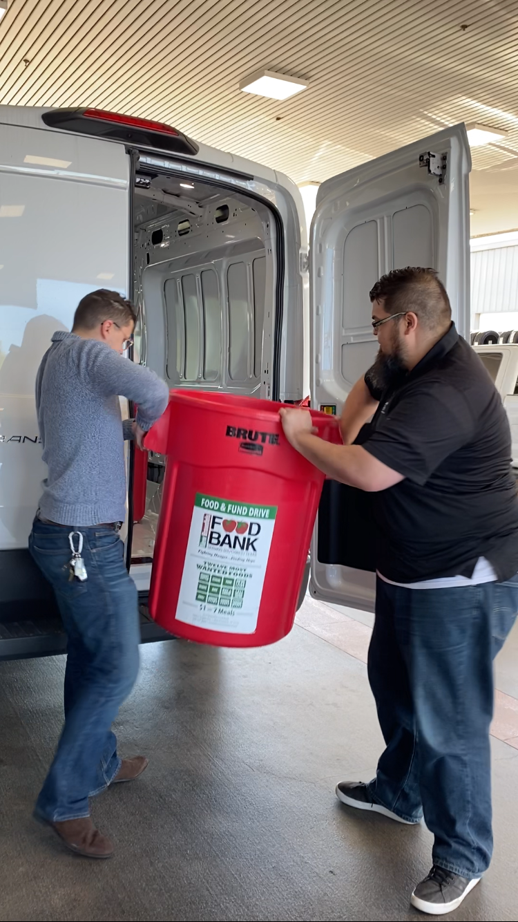 Food Bank Drive at Jordan Ford