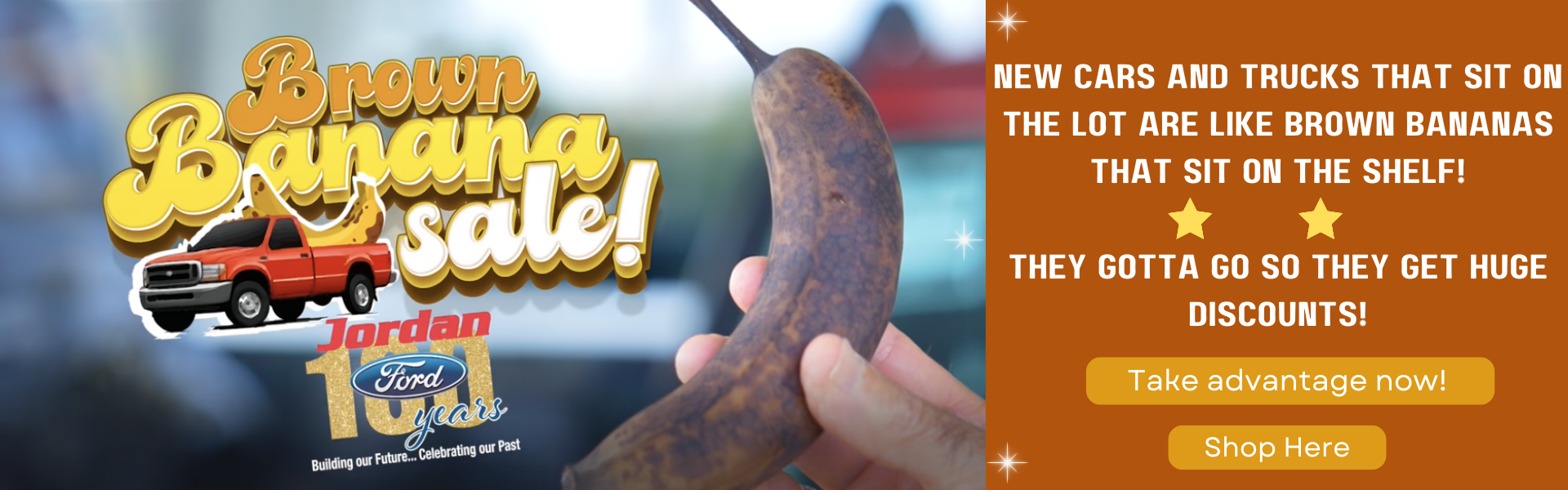 Brown Banana Sale- Old inventory gets huge discounts