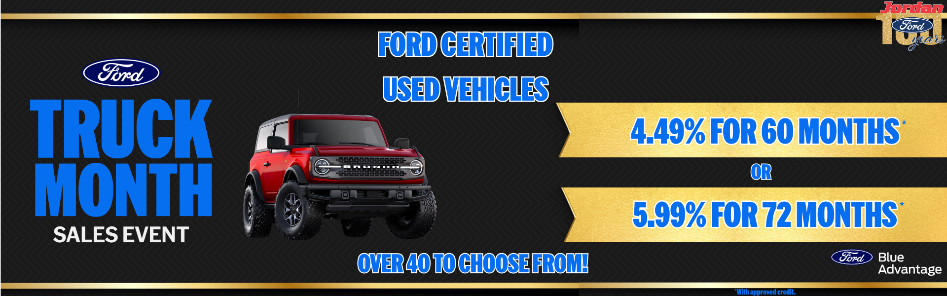Ford Certified low APR offer!